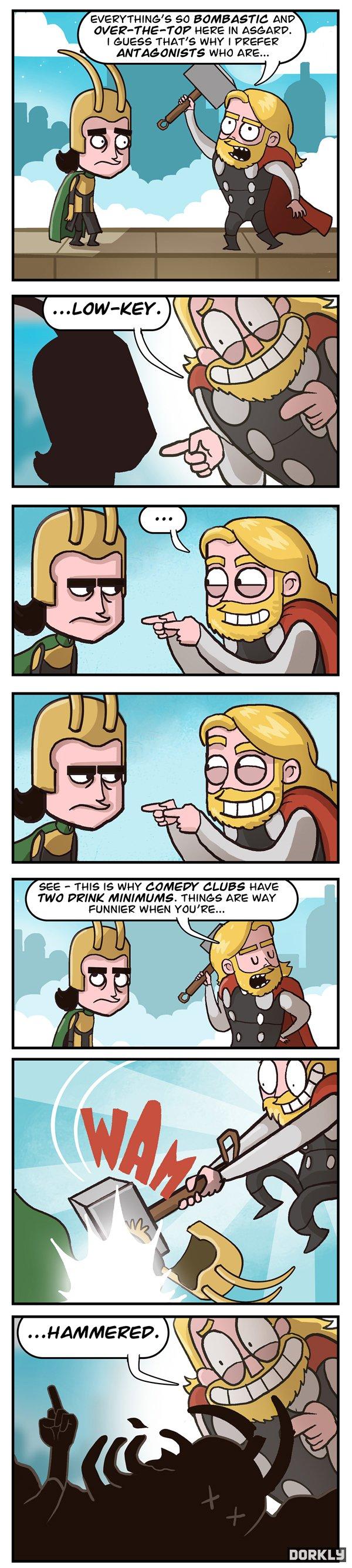 The Mighty Thor Odin-Pun -   Misc