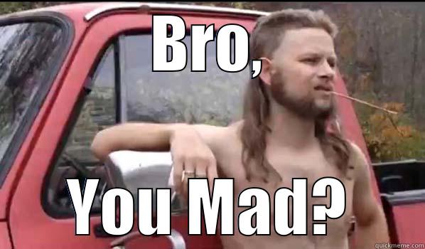 BRO, YOU MAD? Almost Politically Correct Redneck
