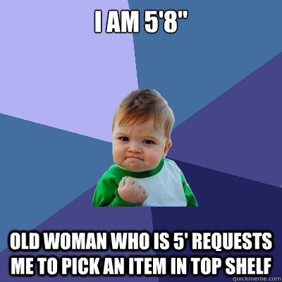 I am 5'8