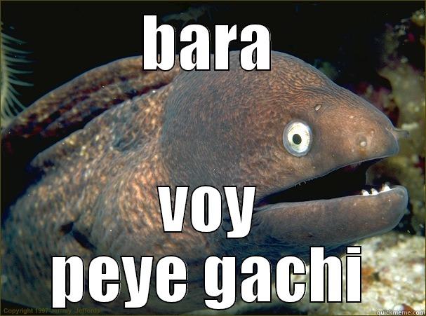 BARA VOY PEYE GACHI Bad Joke Eel