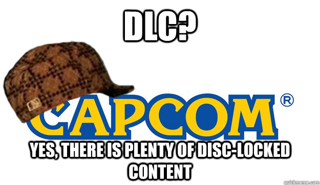 DLC? Yes, There is plenty of Disc-Locked Content  