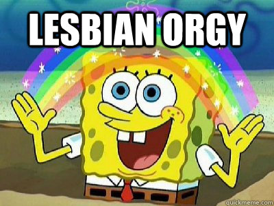 Lesbian Orgy   Imagination SpongeBob