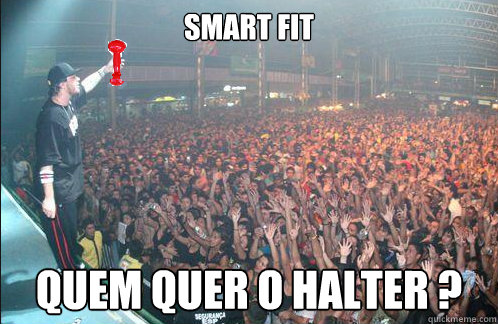 SMART fit quem quer o halter ?  smart fit