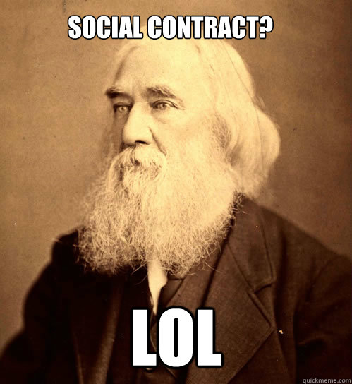 Social Contract? LOL - Social Contract? LOL  Lysander Spooner