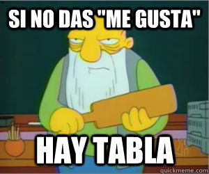 Si no das 
