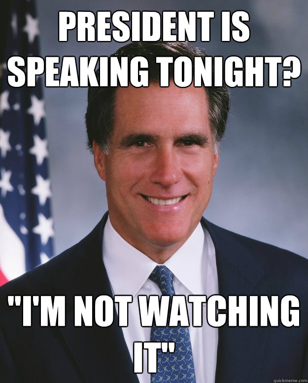 President is speaking tonight? 