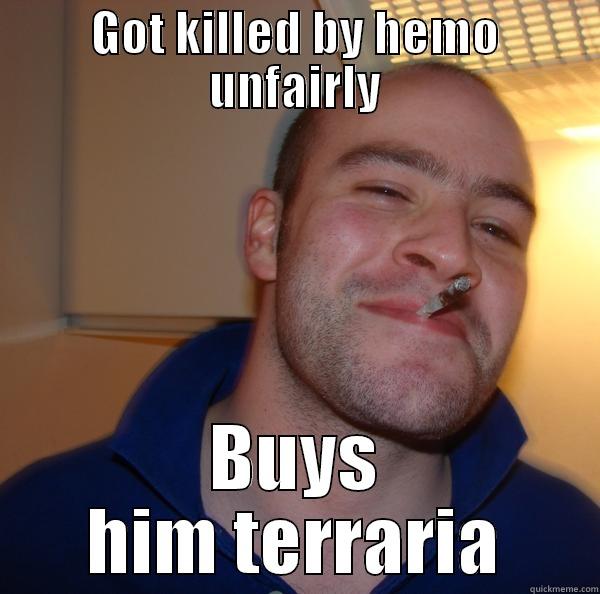 Saloha in nutshell - GOT KILLED BY HEMO UNFAIRLY BUYS HIM TERRARIA Good Guy Greg 
