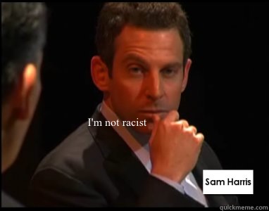 I'm not racist I'm just saying people who look Muslim are suspicious.   