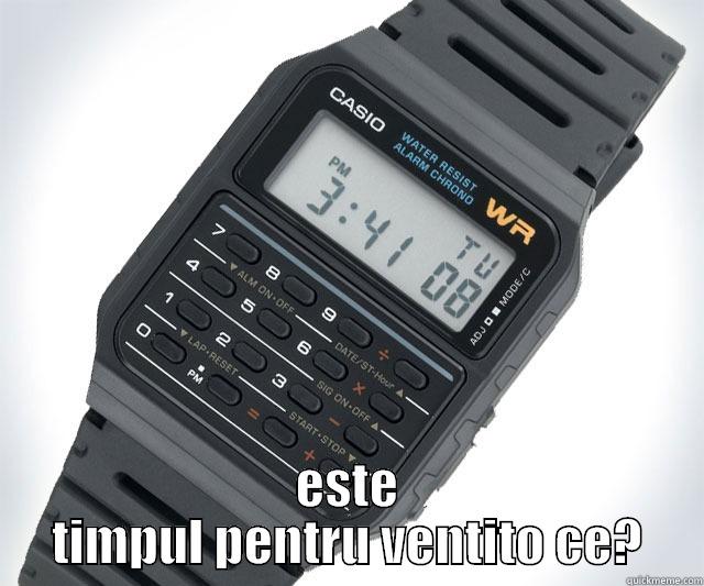  ESTE TIMPUL PENTRU VENTITO CE? Misc