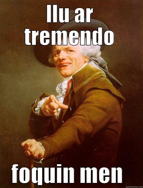 LLU AR TREMENDO FOQUIN MEN  Joseph Ducreux
