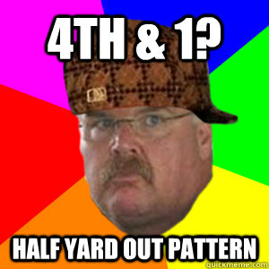 4th & 1? Half yard out pattern - 4th & 1? Half yard out pattern  Misc