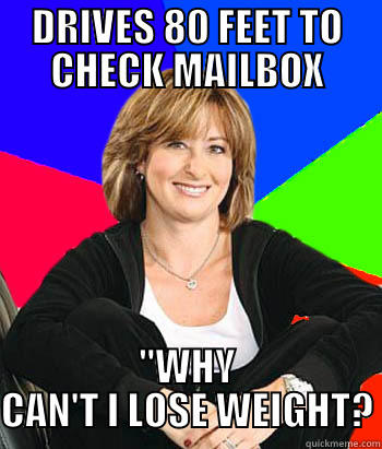 DRIVES 80 FEET TO CHECK MAILBOX 