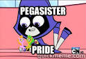 pegasister pride  
