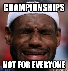 Championships not for everyone  