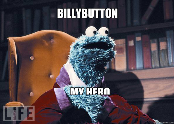 Billybutton my hero  Cookieman