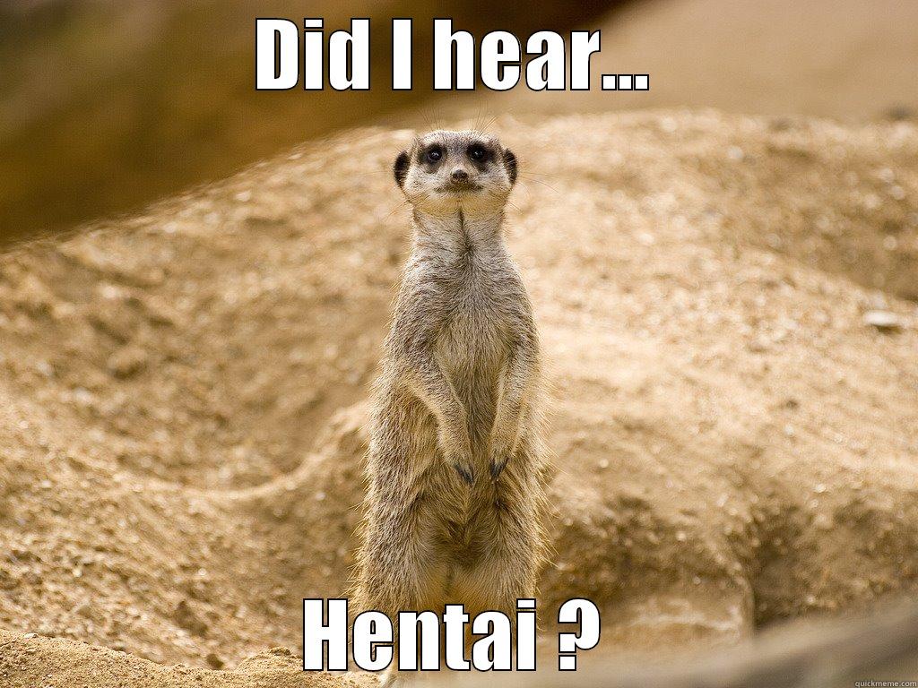 DID I HEAR... HENTAI ? Misc