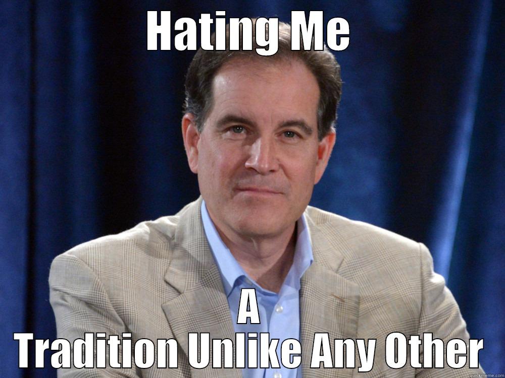 jim nantz - HATING ME A TRADITION UNLIKE ANY OTHER Misc