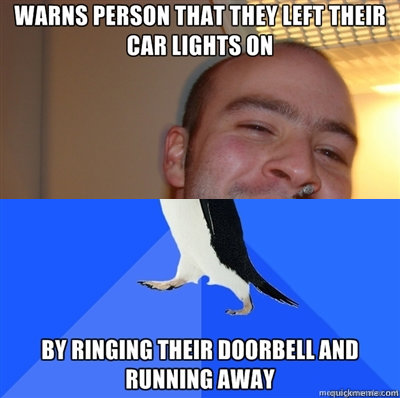   -    Good Guy Awkward Penguin