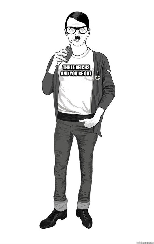 hipster hitler shirts