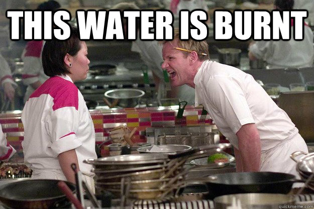 THIS WATER IS BURNT  - THIS WATER IS BURNT   Misc