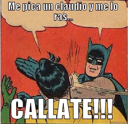 SLAP IN DA FACE - ME PICA UN CLAUDIO Y ME LO RAS... CALLATE!!! Batman Slapping Robin
