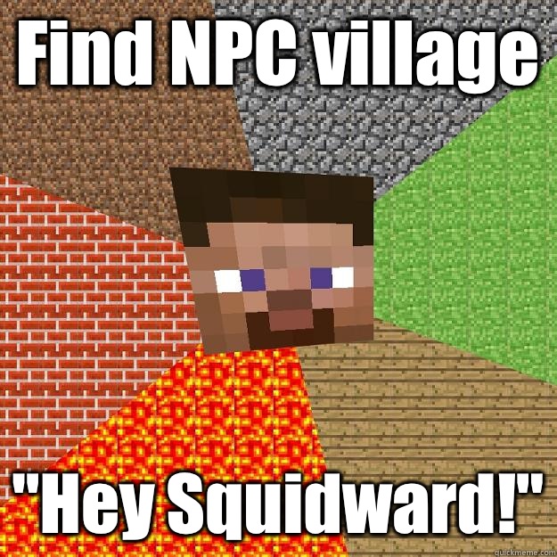 Find NPC village 