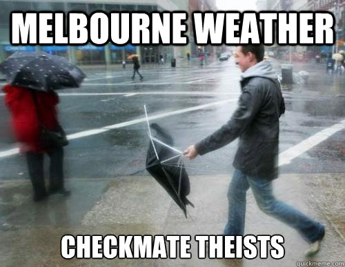 Melbourne weather meme