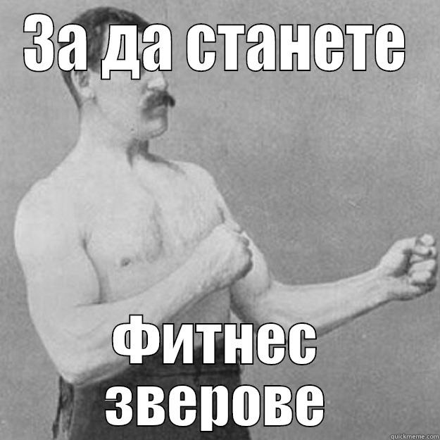 финтес омг - ЗА ДА СТАНЕТЕ ФИТНЕС ЗВЕРОВЕ overly manly man