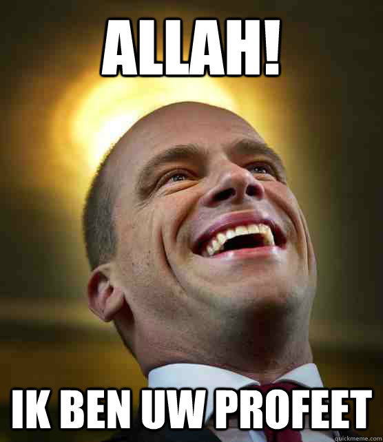 allah! ik ben uw profeet  Saint Samson