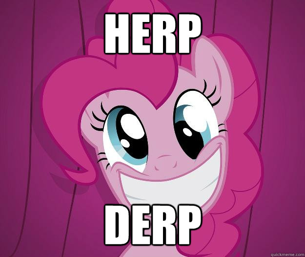 HERP DERP - HERP DERP  PINKIE PIE SAW PORN