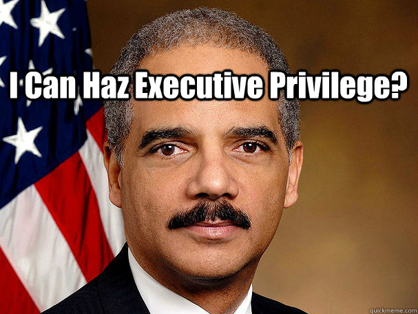 I Can Haz Executive Privilege?   