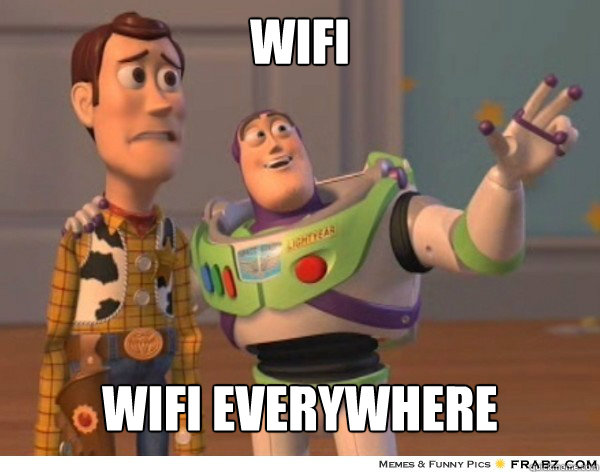 Wifi Wifi everywhere  Buzzlightyear