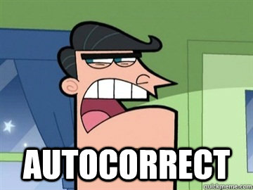  Autocorrect   Dinkleberg