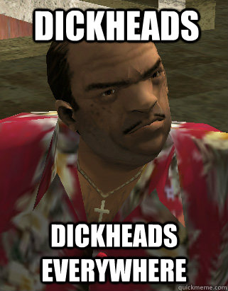 Dickheads Dickheads everywhere - Dickheads Dickheads everywhere  Ricardo Reactions