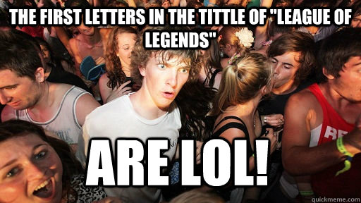The first letters in the tittle of 