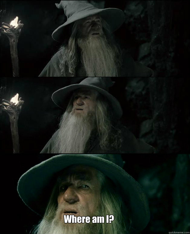  Where am I?  Gandalf und das Spanischstudium