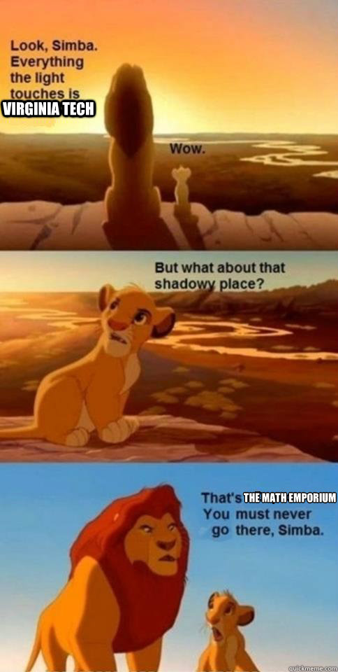 Virginia Tech  the Math Emporium - Virginia Tech  the Math Emporium  Everything the Light Touches