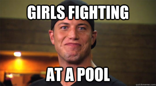 Girls Fighting At a pool - Girls Fighting At a pool  It Just Got Good