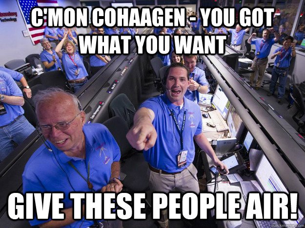 c'mon cohaagen - you got what you want give these people air! - c'mon cohaagen - you got what you want give these people air!  Air Cohagen