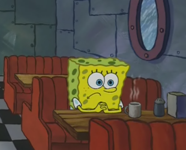Spongebob is just sitting here and waiting for... -   Misc