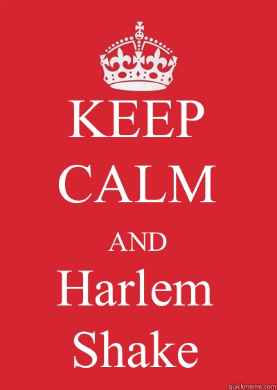 KEEP CALM AND Harlem Shake  Keep calm or gtfo