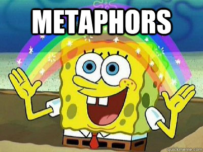 metaphors  - metaphors   Imagination SpongeBob
