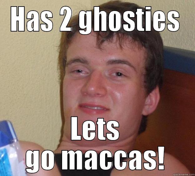HAS 2 GHOSTIES LETS GO MACCAS! 10 Guy
