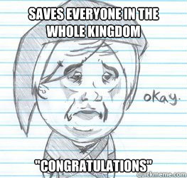 Saves everyone in the whole kingdom 