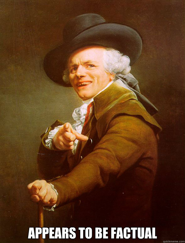  Appears to be factual  Joseph Ducreux