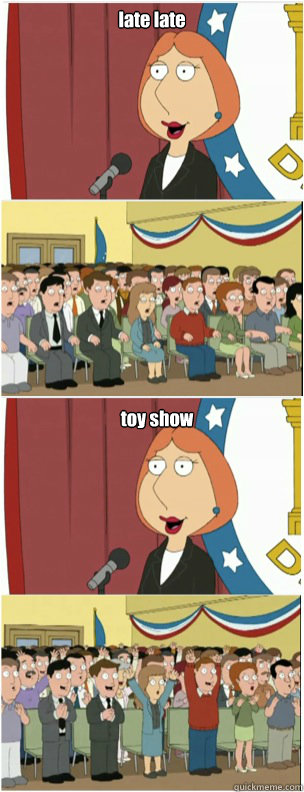 late late toy show - late late toy show  911 lois