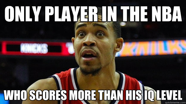 Only player in the NBA Who scores more than his IQ level  