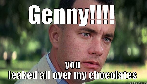 vaping genesis rda - GENNY!!!! YOU LEAKED ALL OVER MY CHOCOLATES Offensive Forrest Gump