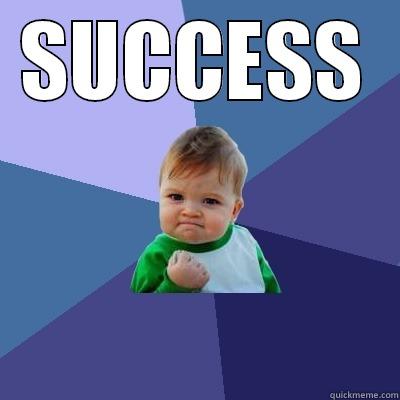SUCCESS  Success Kid