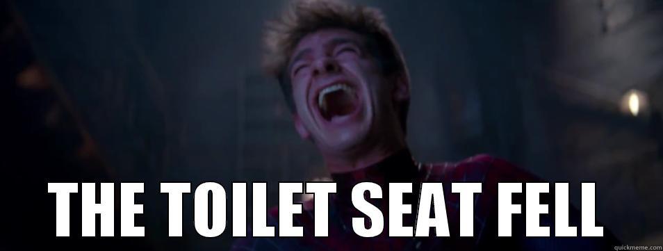 Spidey funny -  THE TOILET SEAT FELL Misc